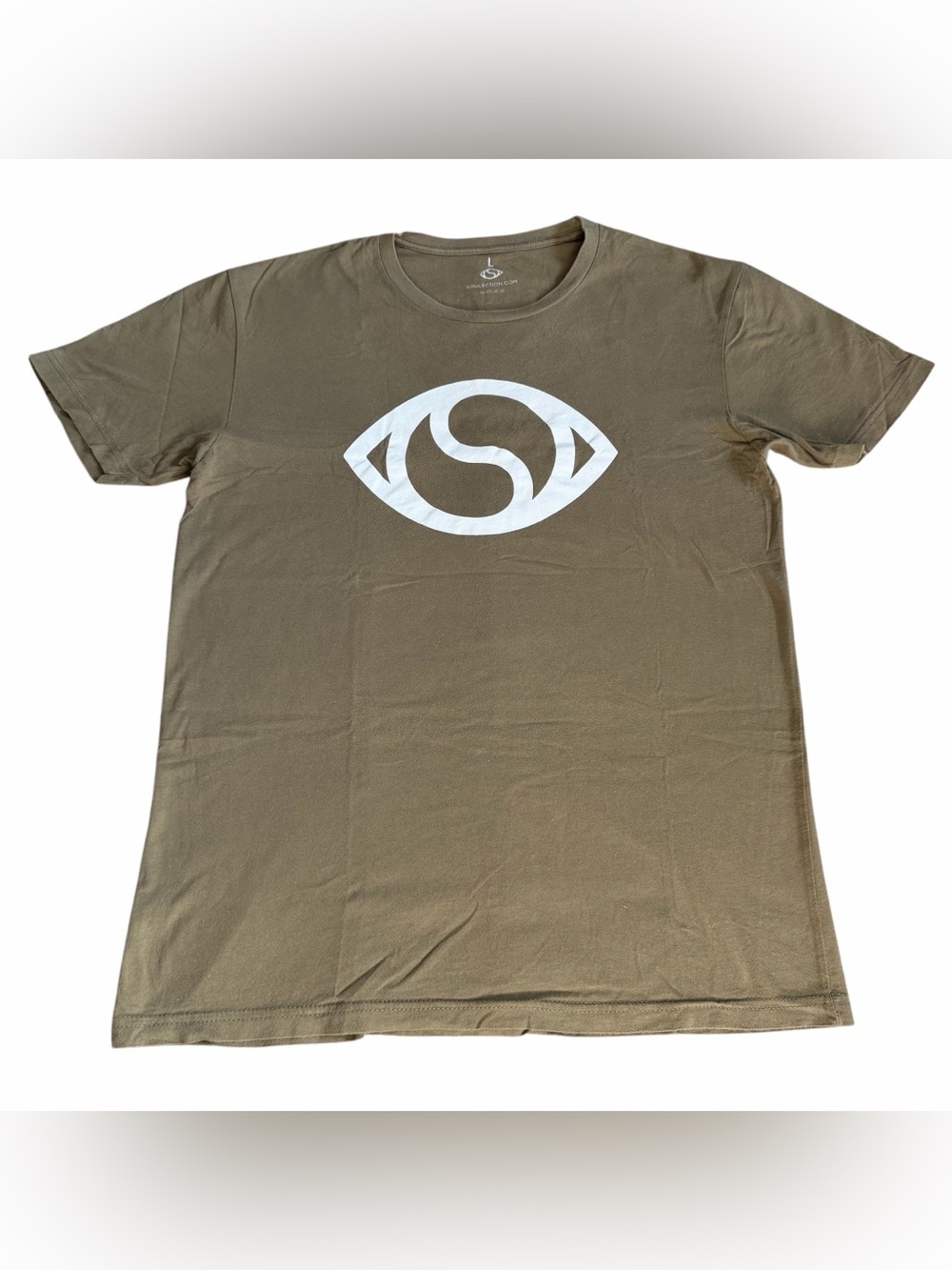 Soulection Official Eye Logo T Shirt Adult Sz M Olive Green TSOT DJ Joe Kay GUC